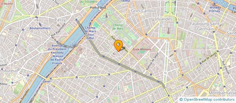 localisation de l'entreprise ASTREE COMMUNICATION  PARIS