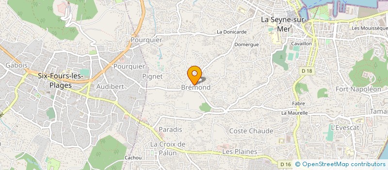 localisation de l'entreprise ASTREE ELECTRONIQUE à LA SEYNE-SUR-MER