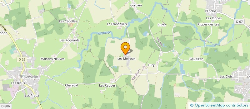 localisation de l'entreprise ASTREE INVESTISSEMENT  VANDEINS