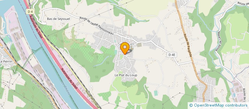 localisation de l'entreprise ASTREE PARTICIPATION à SEYSSUEL