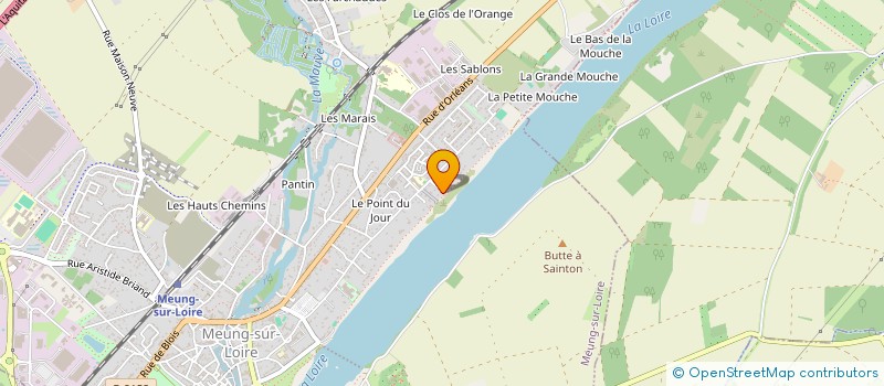 localisation de l'entreprise ASTRELEC à MEUNG-SUR-LOIRE