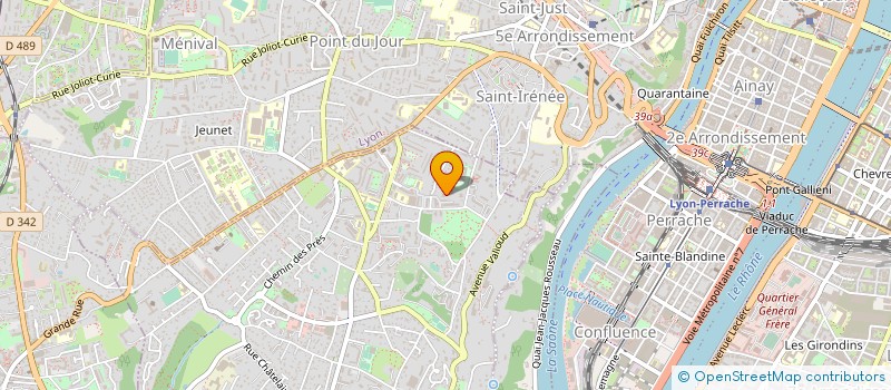localisation de l'entreprise ASTREO CONSULTING à SAINTE-FOY-LES-LYON