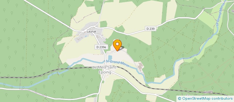 localisation de l'entreprise ASTRETERRE  LE MEIX-SAINT-EPOING