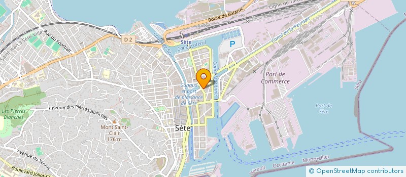 localisation de l'entreprise ASTRHOME  SETE