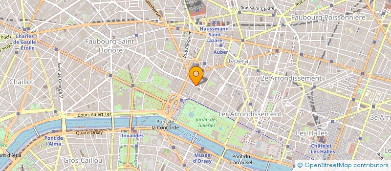 localisation de l'entreprise ASTRIA PROMOTION INTERNATIONAL à PARIS