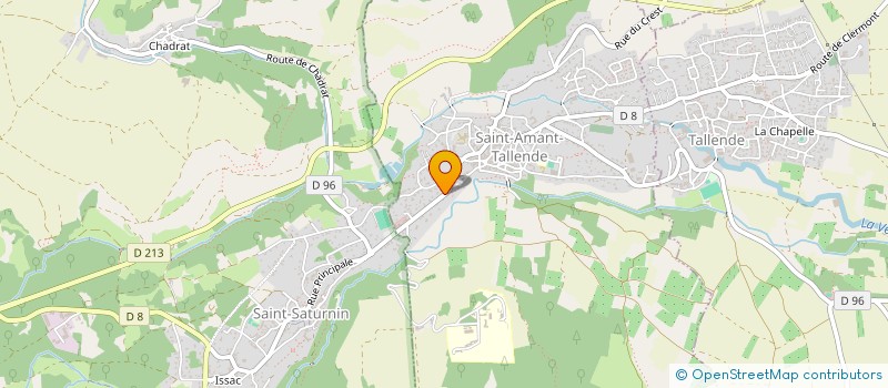 localisation de l'entreprise ASTRID à SAINT-SATURNIN
