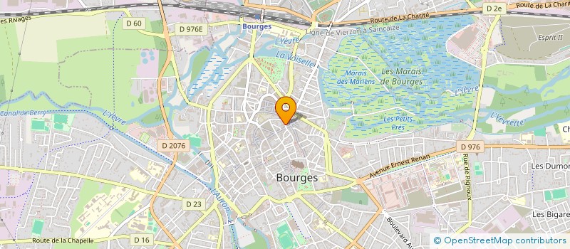 localisation de l'entreprise ASTRID FORGET  BOURGES