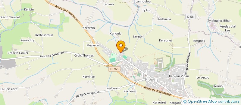 localisation de l'entreprise ASTRID GAILLARD SASU à FOUESNANT