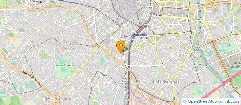 localisation de l'entreprise ASTRID WEBER à MONTPELLIER
