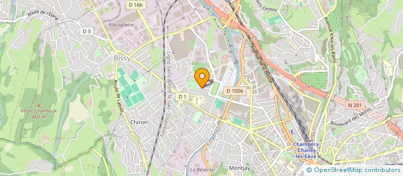 localisation de l'entreprise ASTRIIS SPV  CHAMBERY