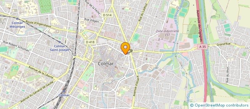 localisation de l'entreprise ASTRIK BEAUTY  SELESTAT