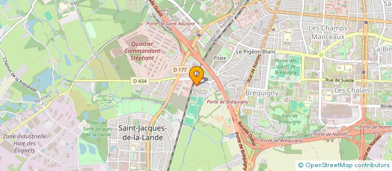 localisation de l'entreprise ASTRIMMO  SAINT-JACQUES-DE-LA-LANDE