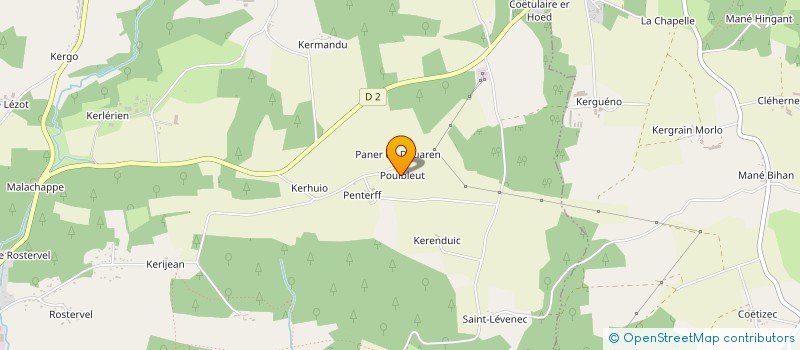 localisation de l'entreprise ASTRINITEL à PLOUAY