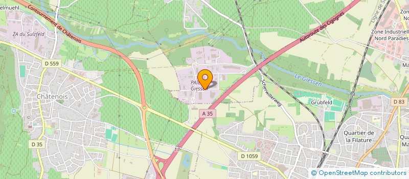 localisation de l'entreprise ASTRION HOLDING  SCHERWILLER