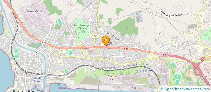 localisation de l'entreprise ASTRO CLUB M13 à MARTIGUES