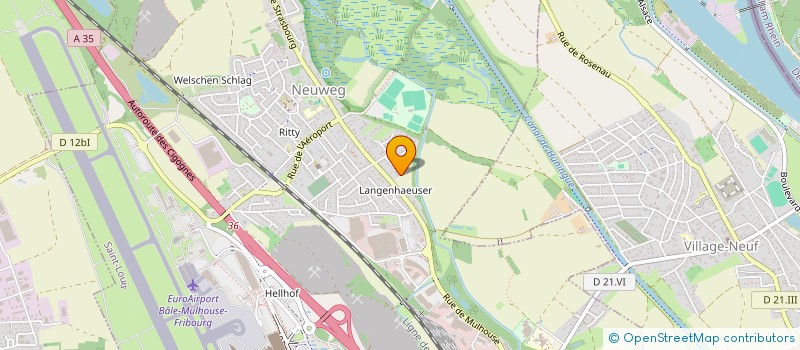 localisation de l'entreprise ASTRO SCI  SAINT-LOUIS