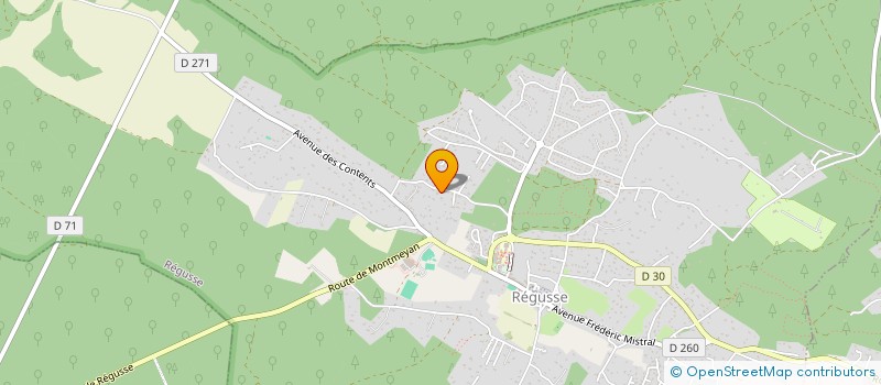 localisation de l'entreprise ASTRO VERDON à BAUDINARD-SUR-VERDON