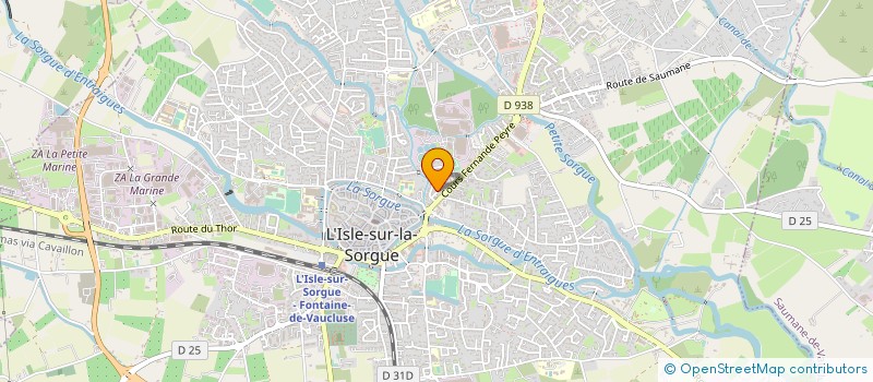 localisation de l'entreprise ASTRO Z à L ISLE SUR LA SORGUE