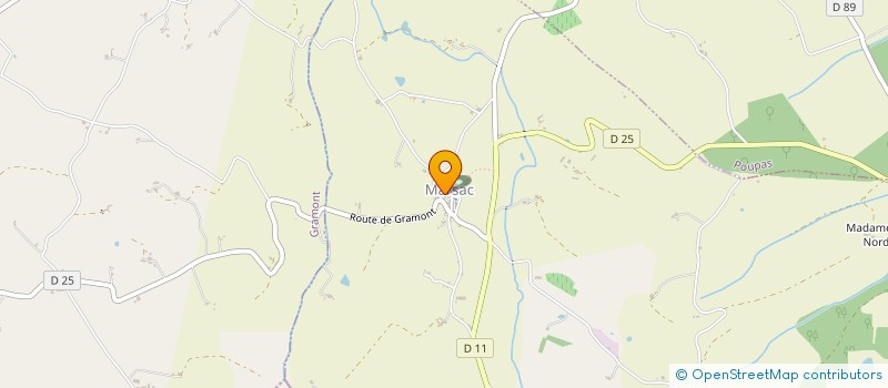 localisation de l'entreprise ASTRODYS  CUERS