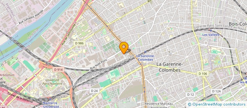 localisation de l'entreprise ASTROLAB HOLDING  COLOMBES