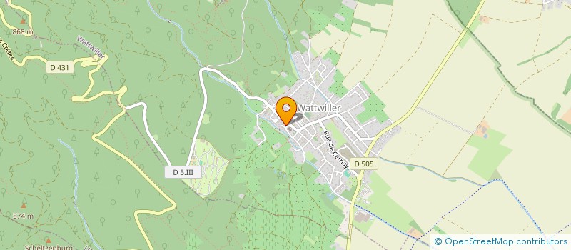 localisation de l'entreprise ASTROLABE  STEINBACH