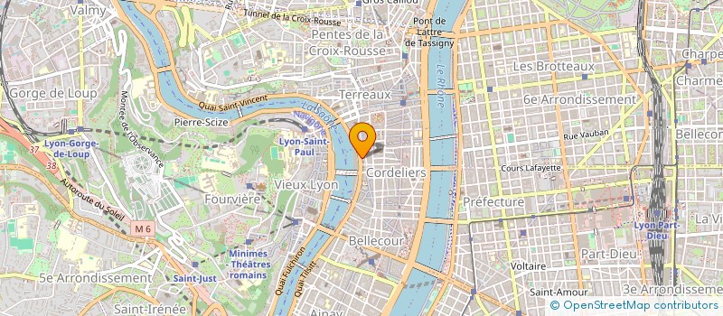 localisation de l'entreprise ASTROLABE  LYON