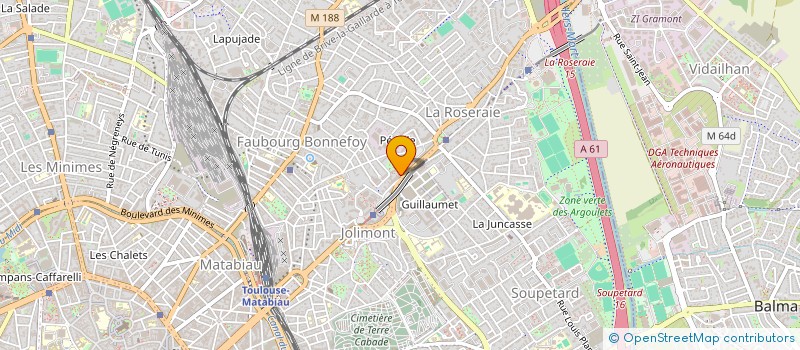 localisation de l'entreprise ASTRON AVOCAT  TOULOUSE