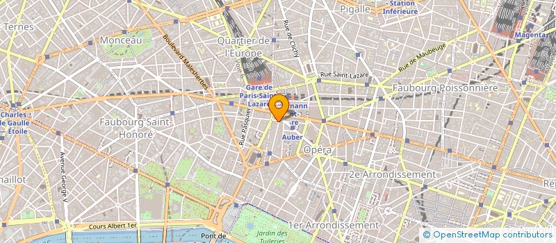 localisation de l'entreprise ASTRON BUILDINGS à PARIS