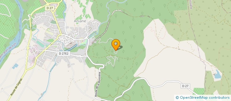 localisation de l'entreprise ASTRONARIUM ANIANE OBSERVATOIRE ASTRONOMIQUE  ANIANE