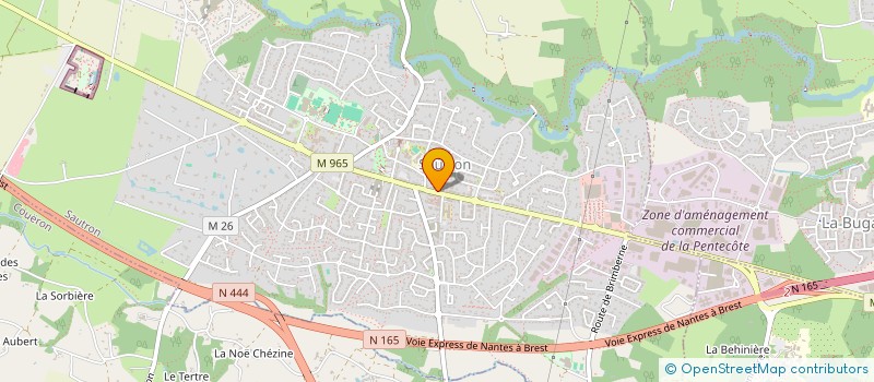 localisation de l'entreprise ASTRONOSCOPE à SAUTRON