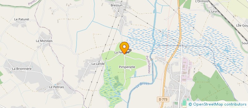 localisation de l'entreprise ASTROPI  NANTES