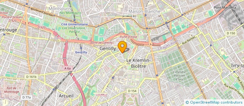 localisation de l'entreprise ASTROTECH THD  THIAIS