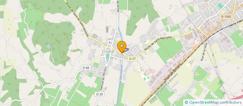 localisation de l'entreprise ASTRUC CLEMENT ET VIVIER LORINE  CHATTE