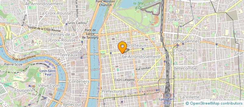 localisation de l'entreprise ASTRUC INVEST  LYON