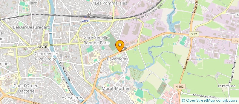 localisation de l'entreprise ASTUCE BATIMENT à LAVAL