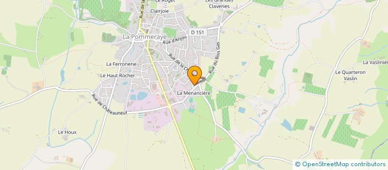 localisation de l'entreprise ASTUCE D'ENTRETIEN à MAUGES-SUR-LOIRE