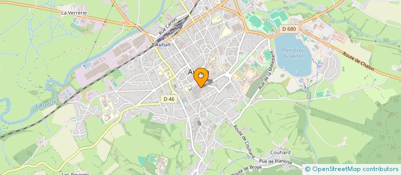 localisation de l'entreprise ASTUCE D'OCEANE  AUTUN