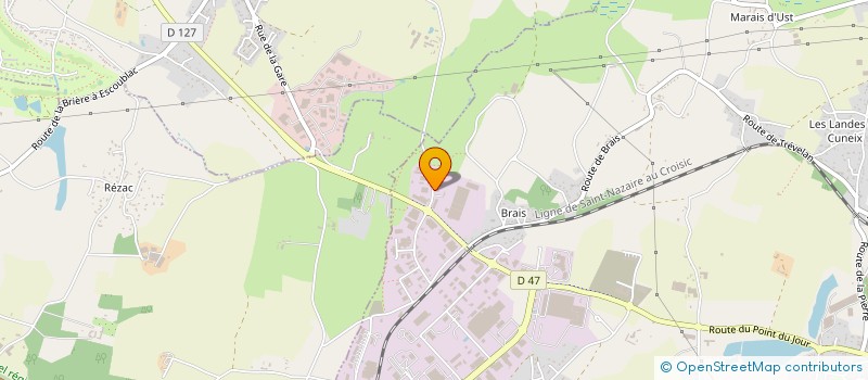 localisation de l'entreprise ASTUCE ET MECANIC  SAINT-NAZAIRE