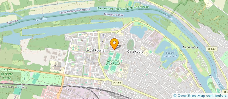 localisation de l'entreprise ASTUCE TRANSPORTS à MANTES-LA-JOLIE