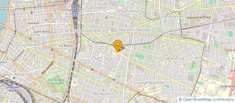 localisation de l'entreprise ASTUCECOM à LYON