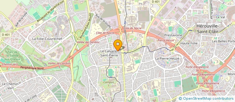 localisation de l'entreprise ASTUCES CAB à CAEN
