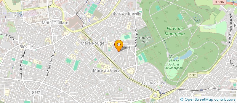 localisation de l'entreprise ASTUCES FORME  LE HAVRE