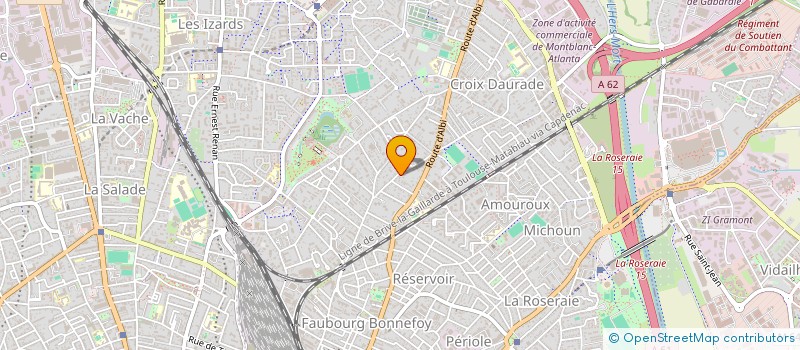 localisation de l'entreprise ASTUCES HABITATION à TOULOUSE