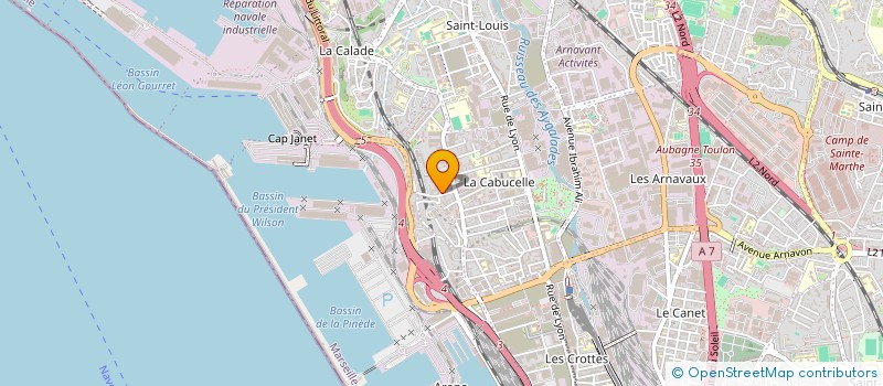 localisation de l'entreprise ASTUCIOSHOP à MARSEILLE