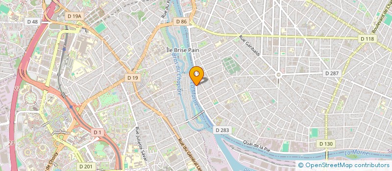 localisation de l'entreprise ASTUCORP à SAINT-MAUR-DES-FOSSES