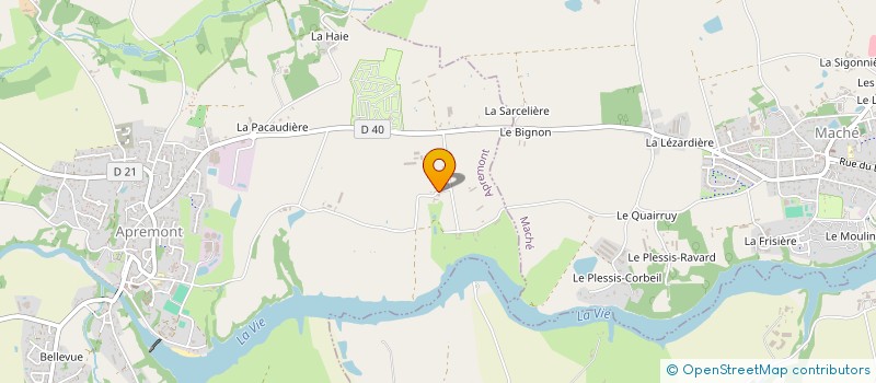 localisation de l'entreprise ASTUR POURQUOI PAS  APREMONT