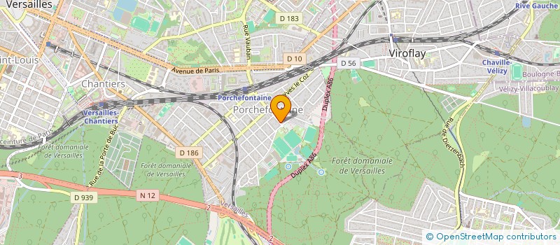 localisation de l'entreprise ASTURIAS à VERSAILLES