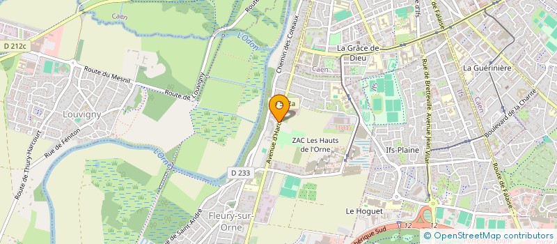 localisation de l'entreprise ASTUS DIFFUSION à FLEURY-SUR-ORNE