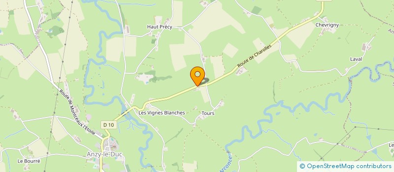 localisation de l'entreprise ASTUS TECH  ANZY-LE-DUC