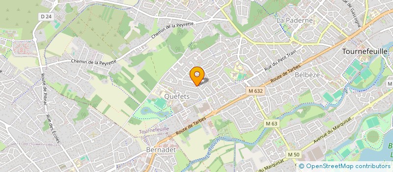 localisation de l'entreprise ASTUS TOURNEFEUILLE à TOURNEFEUILLE